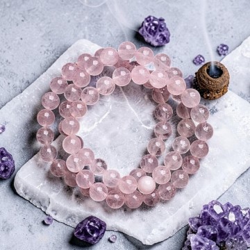 PULSEIRA QUARTZO ROSA