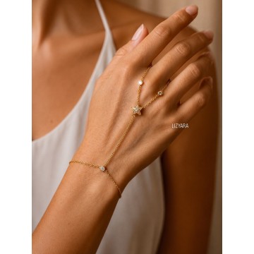 PULSEIRA DE MÃO ESTRELA