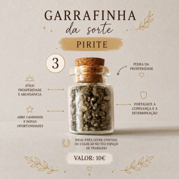 GARRAFINHA DA SORTE PIRITE