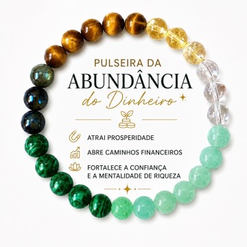 PULSEIRA BOA SORTE DINHEIRO ABUNDÂNCIA E PROSPERIDADE