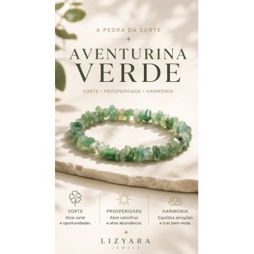 PULSEIRA AVENTURINA VERDE