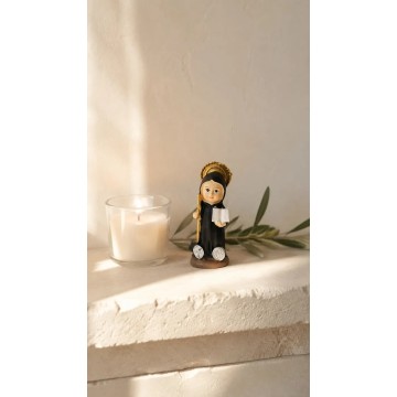 ESTÁTUA SÃO BENTO 5cm