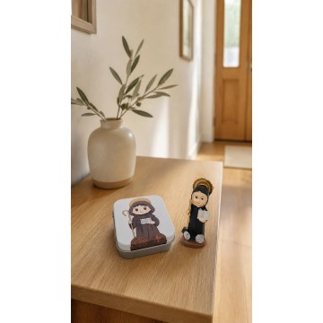 ESTÁTUA SÃO BENTO 5cm