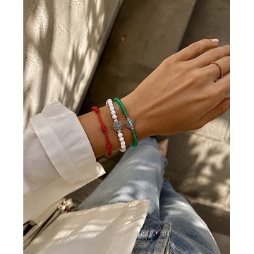 PULSEIRA HOWLITA BRANCA COM SÃO BENTO