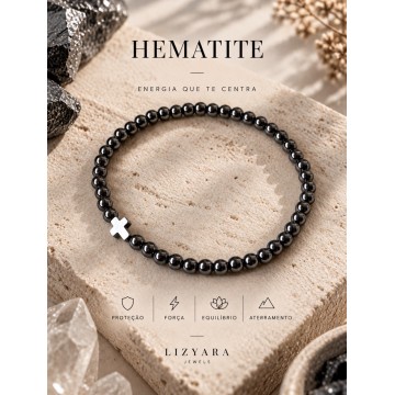 PULSEIRA HEMATITE CRUZ