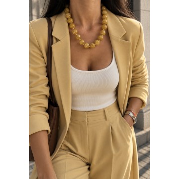 COLAR BUBBLE AMARELO