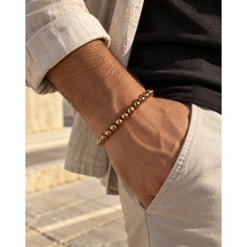 PULSEIRA HEMATITE DOURADA