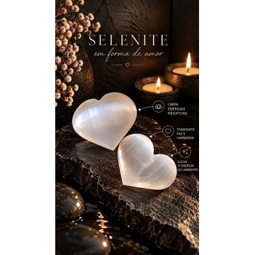 CORAÇÃO DE SELENITE