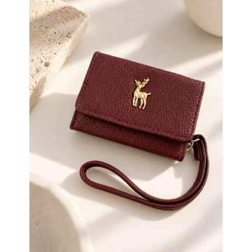 PORTA-MOEDAS BURGUNDY