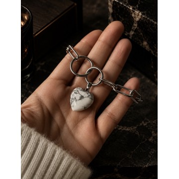 PULSEIRA HOWLITA BRANCA AÇO