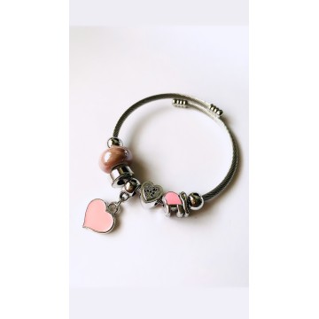 Pulseira baby pink