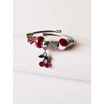 Cherry bracelet