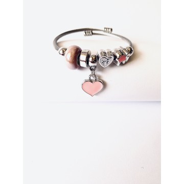 Pulseira baby pink